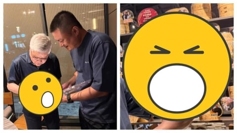 魏哲家大方送台中愛店「1原型」更加碼親簽！老闆嗨喊：全世界最有價值