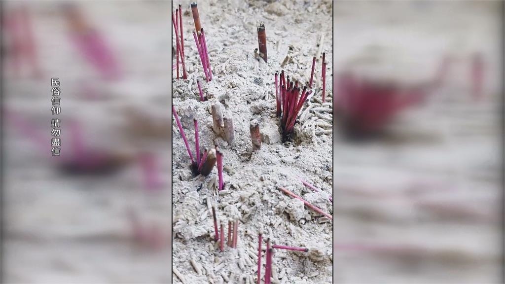 獨／高雄柴山宮廟遭疑假造發爐　廟方喊冤：好奇才拿香