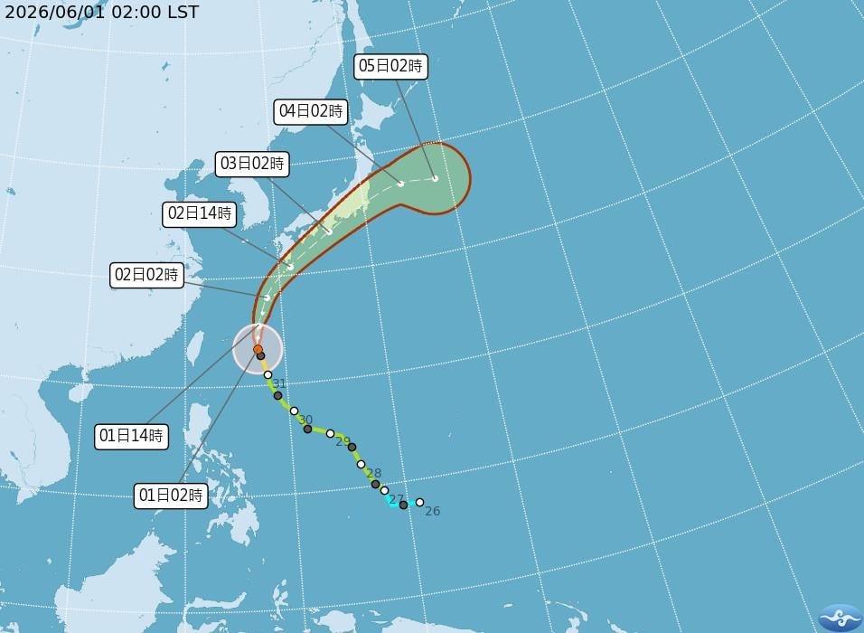 中颱薔蜜「開工日」最靠近台灣!專家曝「這天」進梅雨季旺盛期:雨越來越猛