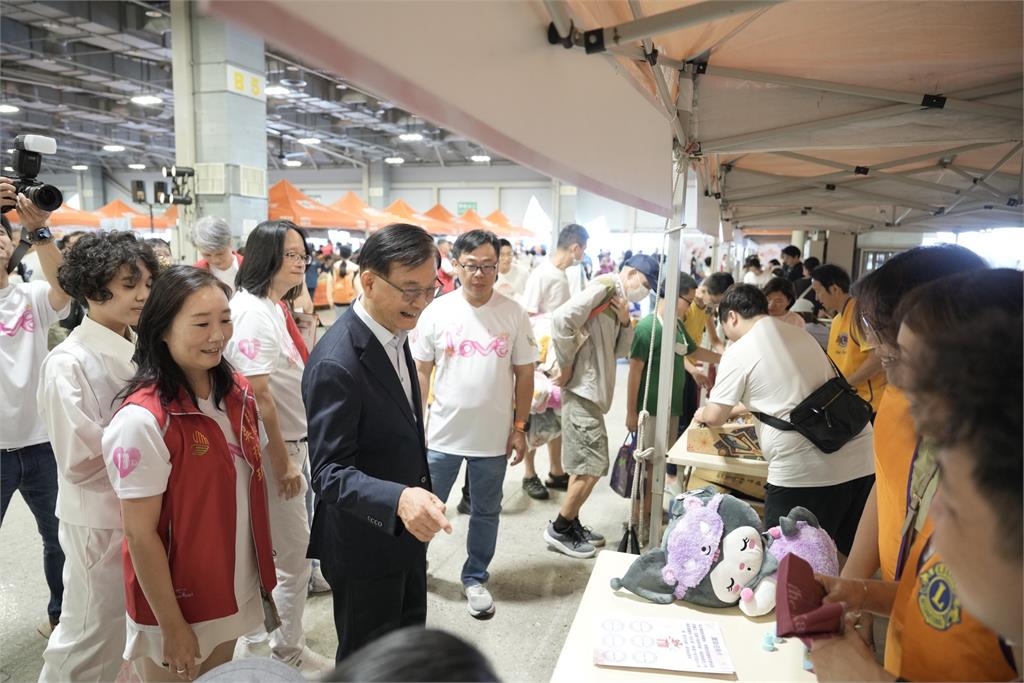 愛天使園遊會11週年溫暖登場 AI機器人、匹克球首亮相 打造融合共好的幸福臺北