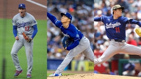 MLB(影)／大谷、山本、朗希「日本三本柱」好投不斷！道奇主帥羅伯斯這樣看