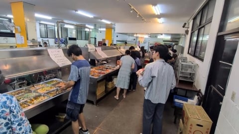獨家/違禁品禁入! 超佛自助餐在「台中地院」想吃前先安檢