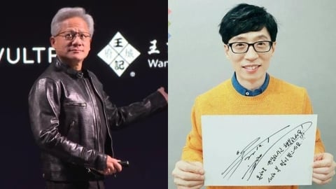 黃仁勳確定登韓綜《劉QUIZ》!破次元同框「國民MC」韓網全暴動:不可思議