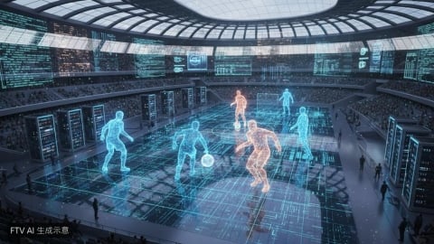 2026世足賽AI化！聯想打造超低延遲轉播與3D越位判讀