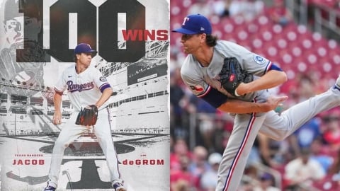MLB(影)／37歲照樣狂飆160公里火球！遊騎兵「地表最強投」達陣百勝里程碑