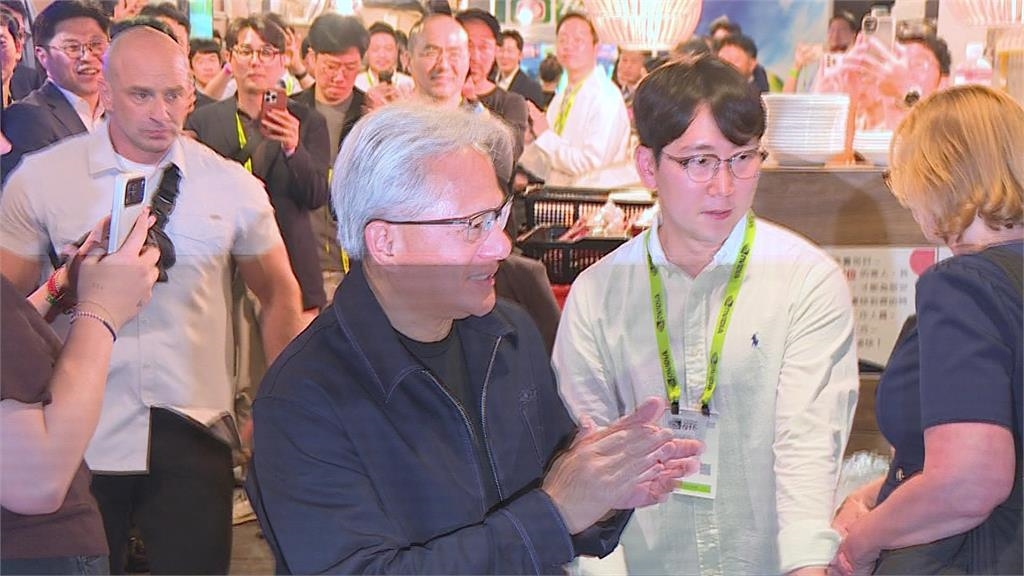 韓版兆元宴在台北！黃仁勳宴請三星、SK海力士高層吃熱炒