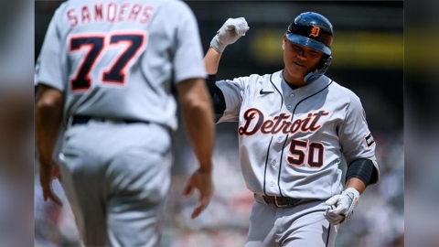 【MLB】李灝宇大聯盟生涯第2轟出爐 雙殺美技助老虎奪勝