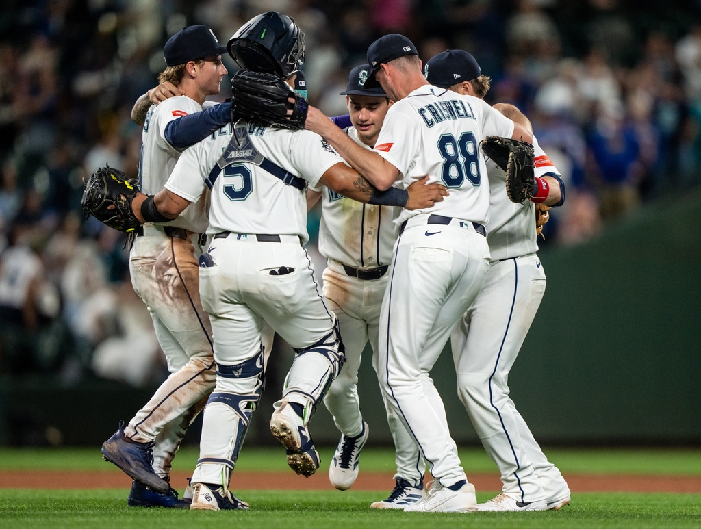 MLB(影)／21支全壘打太誇張！水手本季最長8連勝橫掃列強　席捲美聯西區