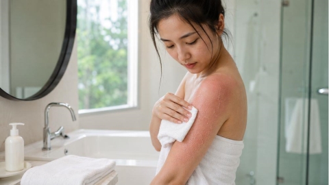 曬傷怎麼辦？皮膚發紅、脫皮先別急著美白，曬傷處理重點曝光