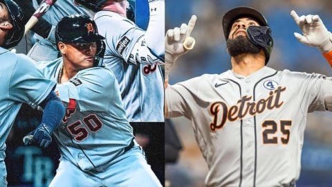 MLB(影)／謝謝你把李灝宇沒辦法打的轟回來！老虎二壘手回歸首打席敲全壘打建功
