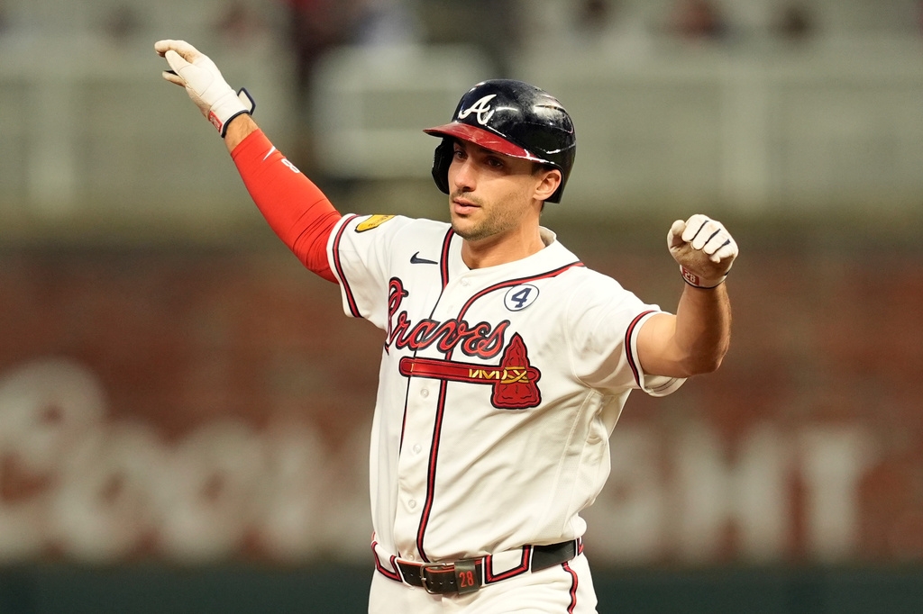 MLB(影)／被風吹出去的神奇全壘打！歐森843場連續出賽打出49度仰角致勝轟