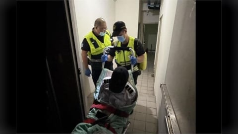 好幸運！保全深夜頂樓巡邏趴地不起   住戶警覺一點不對勁救回命