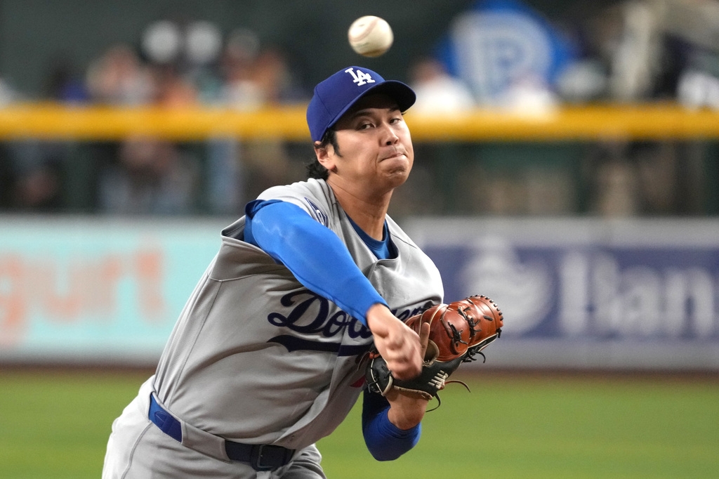 MLB(影)／99英哩火球直奔頭部！響尾蛇總教頭批評大谷：很危險我不喜歡那種球