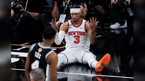 NBA(影)／尼克奪下總冠軍賽首勝有無名英雄！得分僅有3分「正負值」卻是全場最高