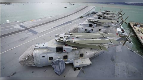 英國海軍直升機訓練演習中墜毀　機上3人全數殉職