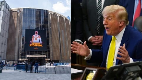 NBA／美國總統來了！冠軍戰「天價門票」22萬起跳　川普確定現身麥迪遜花園廣場
