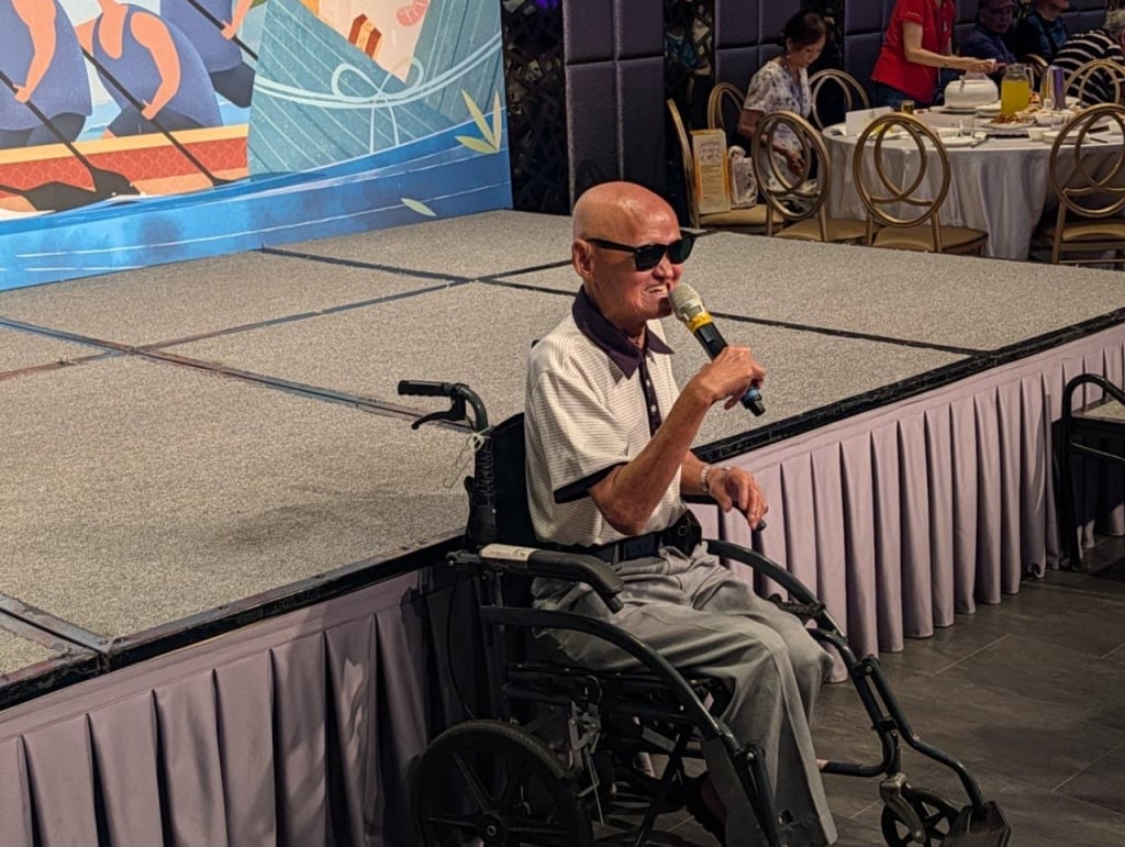 李炳輝坐輪椅暴瘦現身！近況公開驚曝「老婆微失智」請人照顧