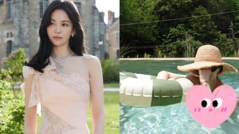 宋慧喬罕曬「泳池戲水照」!44歲「少女感滿滿」凍齡狀態驚呆網