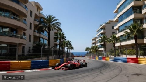 F1摩納哥大獎賽練習賽　賓士新星安東內利飆速力壓法拉利