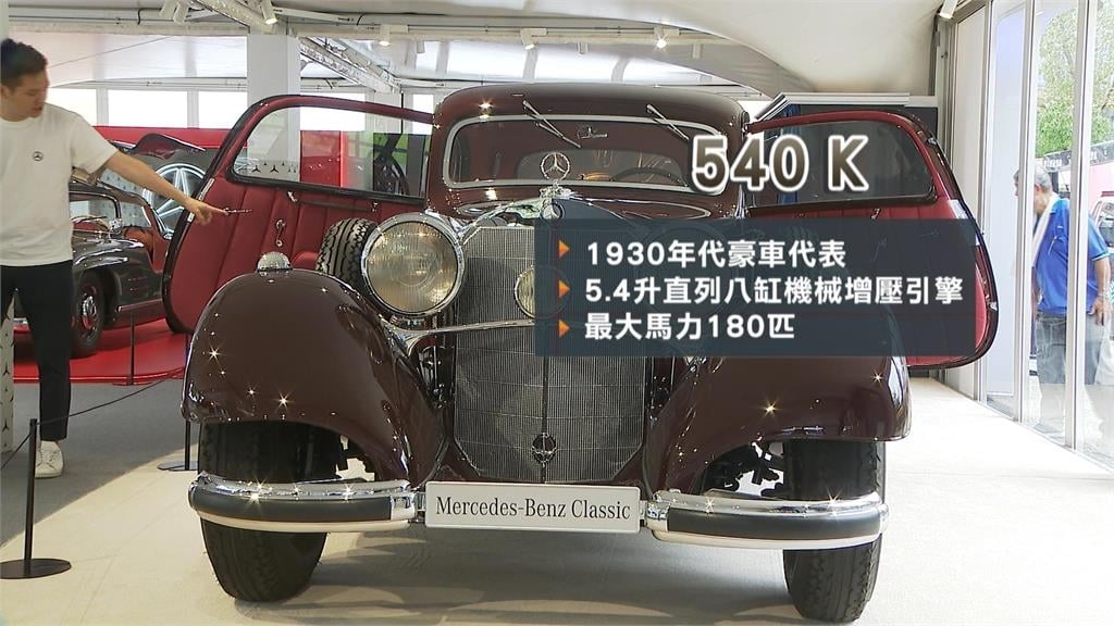 慶汽車發明140周年 世界首輛汽車「復刻版」與超跑始祖展出