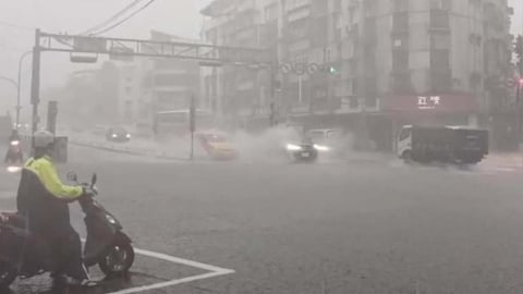 北市午後恐炸豪雨!雨量衝60毫米 災防辦示警:慎防積淹水災情