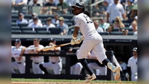 MLB(影)/洋基「借用王」又出手!小奇澤姆借賈吉神棒打出三分砲灌倒紅襪