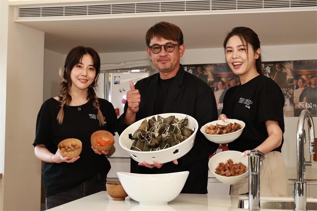 民視《豆腐媽媽》x《阿松與阿暖》6/8接力強打!演員包粽祝收視大中