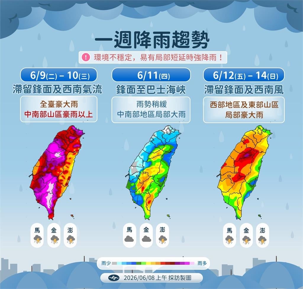 快新聞／氣象