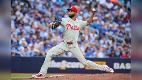 MLB(影)/費城人王牌投手桑契茲連7場投滿7局!很會吃局數總教練放心讓他投