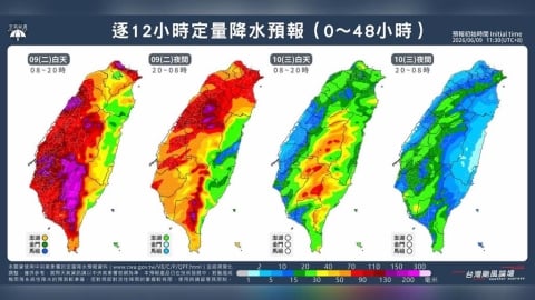 梅雨鋒面抵達「掛在台灣上空」!專家示警「南部皮繃緊」2波降雨高峰來襲