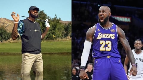 NBA(影)/出事!詹皇把高爾夫打進地中海「最重關6年」 遊艇上揮桿意外遭投訴