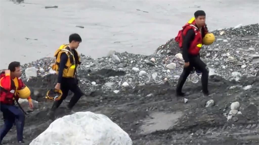 人找到了！馬太鞍溪洪流沖走工地主任失聯　警消「這地方」發現直呼：太強了