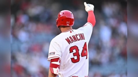 MLB(影)／1043天的等待！天使「抗癌鬥士」復出大聯盟首戰就猛打賞演出