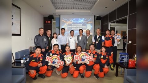 強強聯手!新北消防局、台電簽MOU 打造高空救援升級版防護網