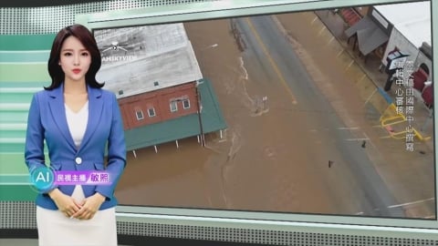 敏熙報氣象/美國密蘇里州暴雨淹大水! 民眾遭困公園涼亭獲救