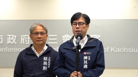 高雄68條土石流黃色警戒「撤離1904人」 陳其邁:料敵從寬