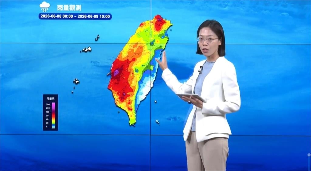 快新聞/明有望再放豪雨假?7縣市山區雨量達停班課標準 最新預測出爐