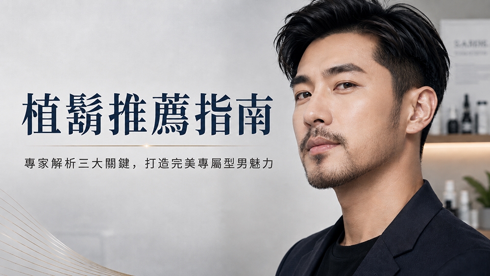 植鬍療程怎麼評估?醫師解析術前諮詢與設計重點