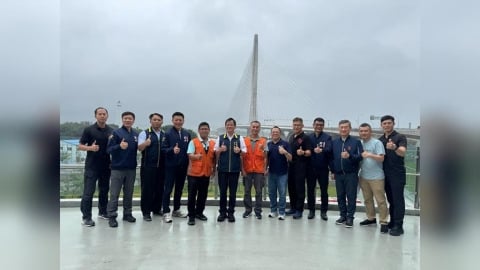 新北消防局參訪淡江大橋管理中心 強化跨機關災害應變