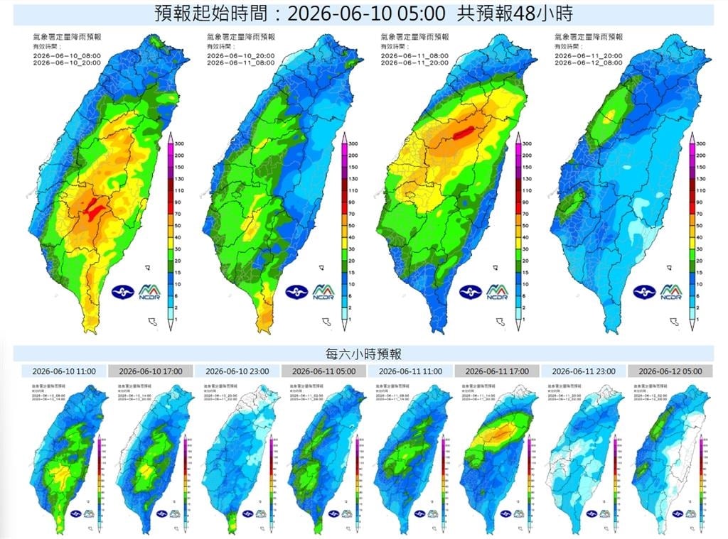 今降雨「時間長範圍」最大!專家揭「滯留鋒南北徘徊」示警:恐有大量致災雨