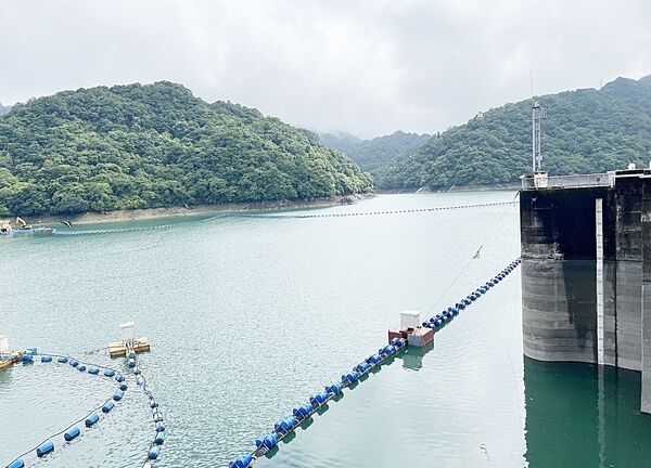 圖/這波梅雨鋒面為石門水庫集水區帶來5600萬噸水量。(北水分署)