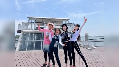 「水上鋼鐵人」教練保證「不會飛太高」!南珉貞嚇得中韓文崩潰大叫最後直呼「好玩」
