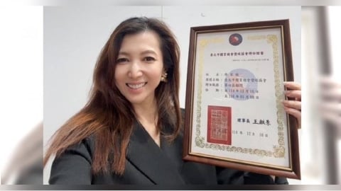 廖家儀宣布全新身分　13歲愛女成國手為台灣爭光