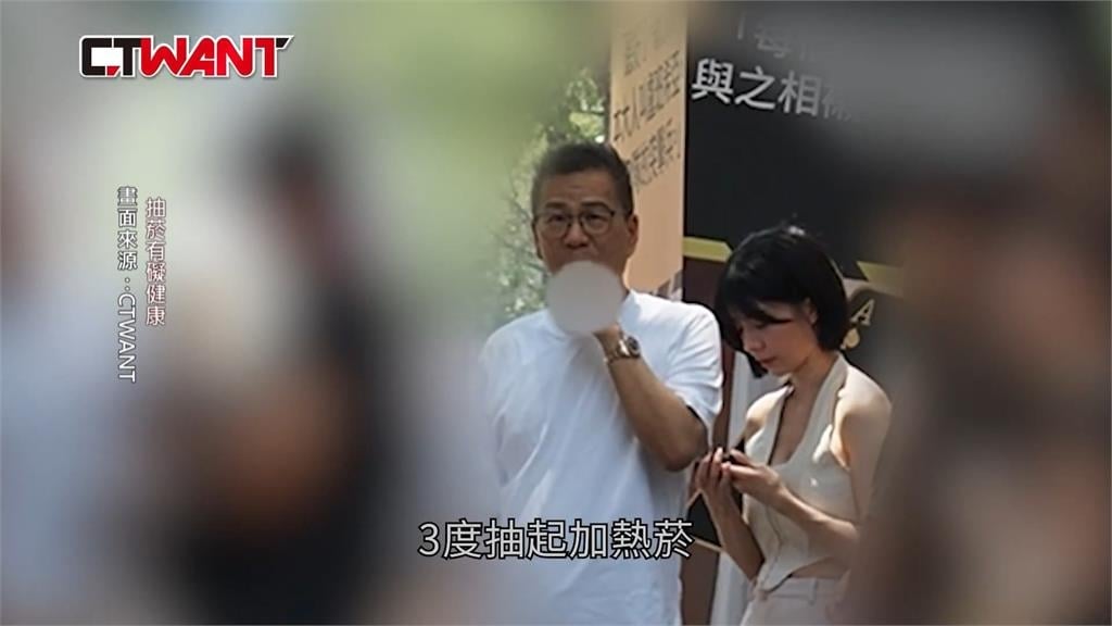 大病初癒遭拍在禁菸區「抽菸」　沈玉琳：下次真的要改進