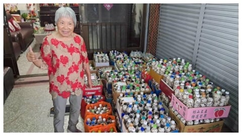 嘉義8旬身障嬤天天走10公里「撿1192瓶菸蒂」!靠「1政策」賺2.3萬撐家