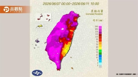 梅雨狂炸全台!水庫暴賺3.7億噸雨神救援 週末雨勢再襲