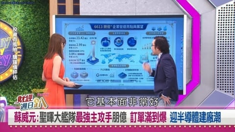 財經週日趴(影)/蘇威元:朋億訂單滿到爆迎半導體建廠潮 挑戰下一檔千金股
