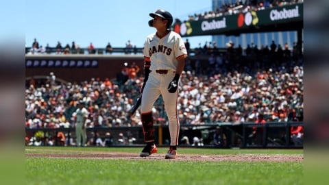MLB(影)/「風之孫」李政厚中斷連18場安打紀錄!火燙手感暫居國聯打擊榜第二名