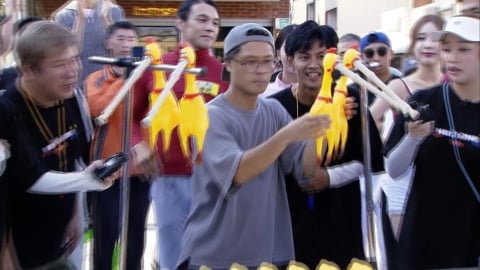 "尖叫雞"神演奏嗨翻全場! 胡瓜霸氣扛懲罰慘遭彈額頭