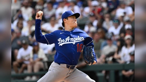 MLB(影)/又差一步!山本由伸二度與無安打擦肩而過 苦笑:棒球好難